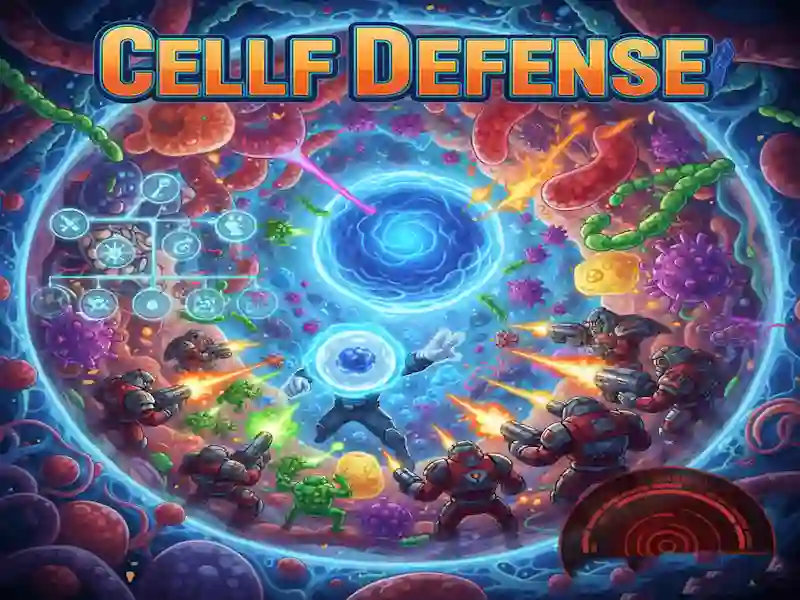 Cellf Defense — безплатна онлайн игра