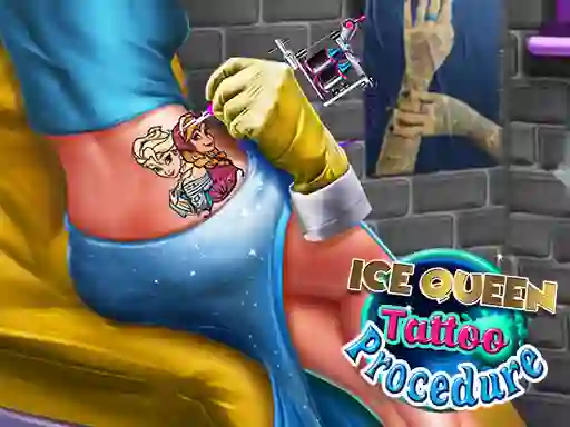 Ice Queen Tattoo Procedure — безплатна онлайн игра