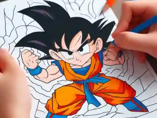 Anime Coloring Book — безплатна онлайн игра
