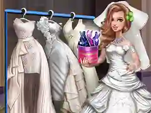 Sery Wedding Dolly Dress Up — безплатна онлайн игра