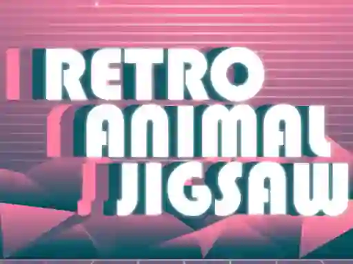 Retro Animal Jigsaw — безплатна онлайн игра
