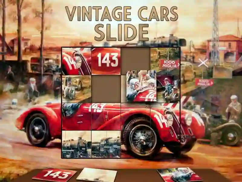 Vintage Cars Slide — безплатна онлайн игра