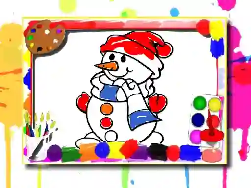 Winter Coloring Book — безплатна онлайн игра