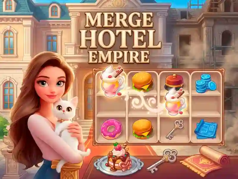 Merge Hotel Empire — безплатна онлайн игра