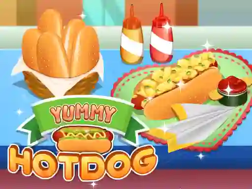 Yummy Hotdog — безплатна онлайн игра