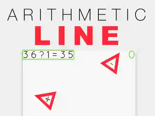 Arithmetic line — безплатна онлайн игра