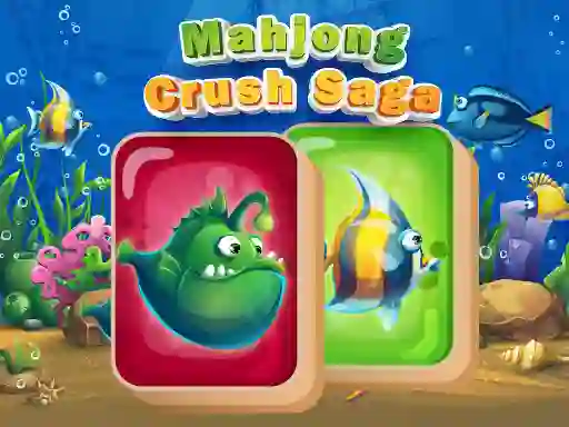 Mahjong Crush Saga — безплатна онлайн игра