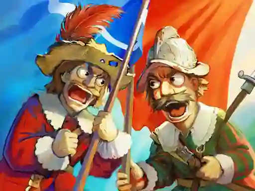 Musketeers Gunpowder vs Steel — безплатна онлайн игра