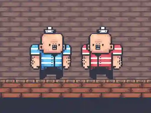 2 Player Red Blue Pirates — безплатна онлайн игра