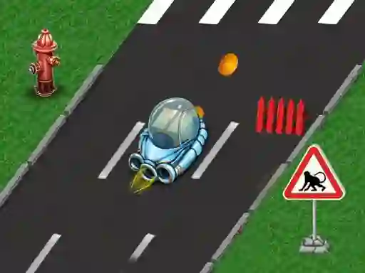Rocket Race Highway — безплатна онлайн игра