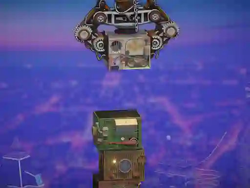 Steampunk Tower Builder — безплатна онлайн игра