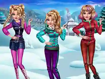 Winter Looks — безплатна онлайн игра