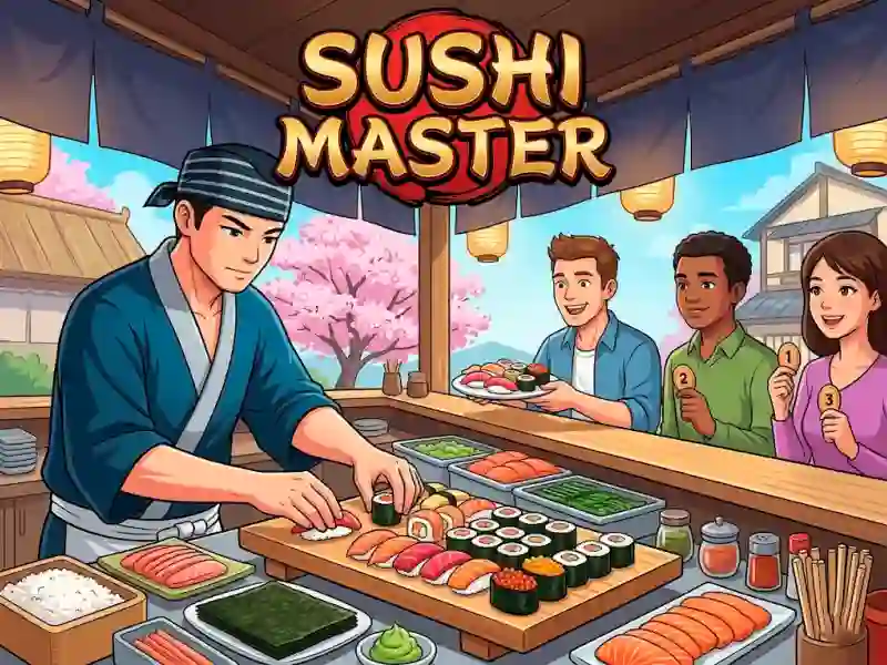 Sushi Master — безплатна онлайн игра
