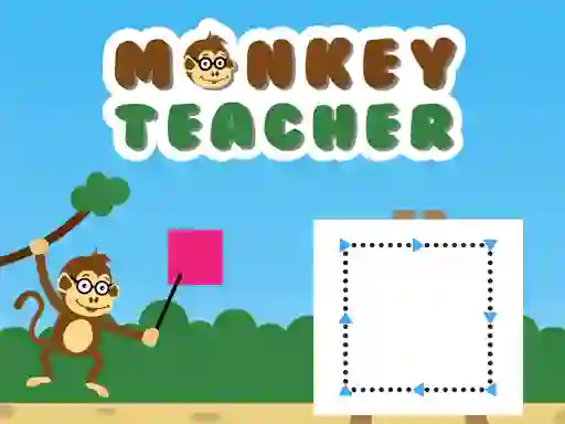 Monkey Teacher — безплатна онлайн игра