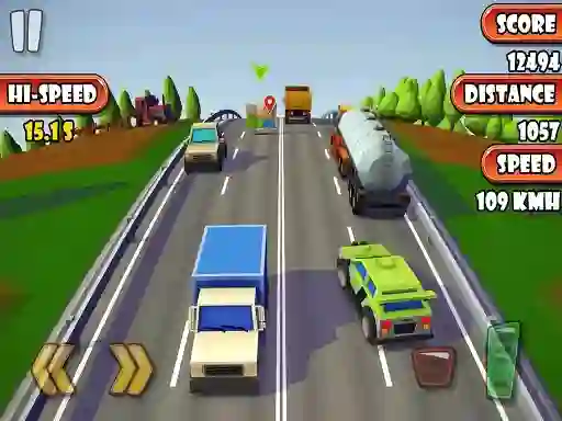 Furious Highway Road Car — безплатна онлайн игра