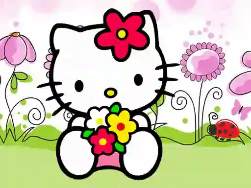 Hello Kitty Jigsaw — безплатна онлайн игра