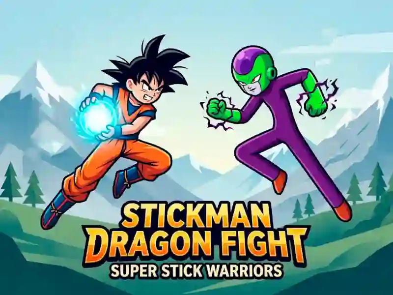 Stickman Dragon Fight - Super Stick Warriors — безплатна онлайн игра