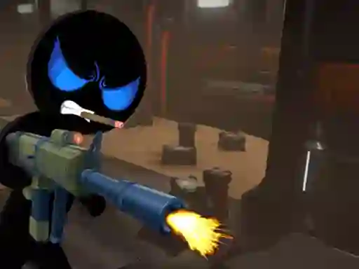 Stickman Armed Assassin Cold Space — безплатна онлайн игра