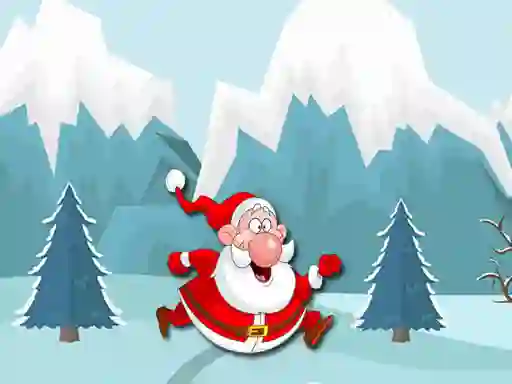 Santa Running — безплатна онлайн игра