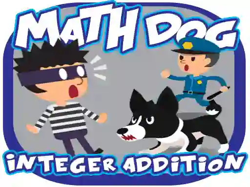 Math Dog Integer Addition — безплатна онлайн игра