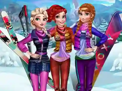 Princesses Visit Arendelle — безплатна онлайн игра