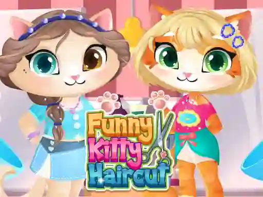 Funny Kitty Haircut — безплатна онлайн игра