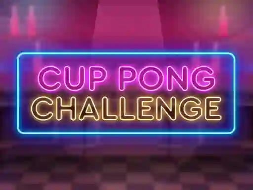 Cup Pong Challenge — безплатна онлайн игра