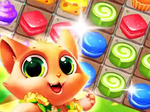 Cat Match 3 — безплатна онлайн игра