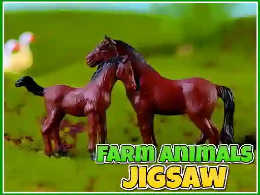 Farm Animals Jigsaw — безплатна онлайн игра