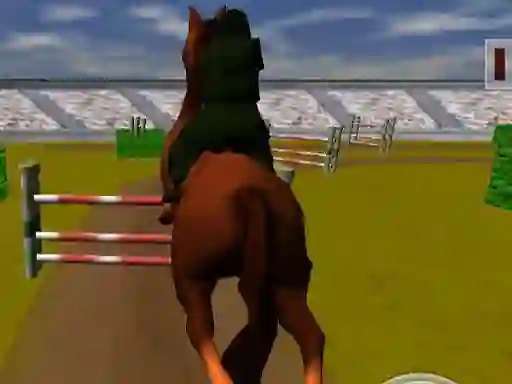Jumping Horse 3d — безплатна онлайн игра
