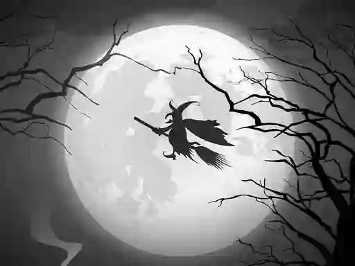 The Night Of the Witches Jigsaw — безплатна онлайн игра