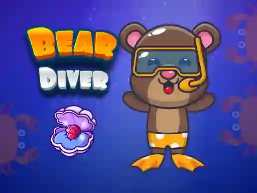 Bear Diver — безплатна онлайн игра