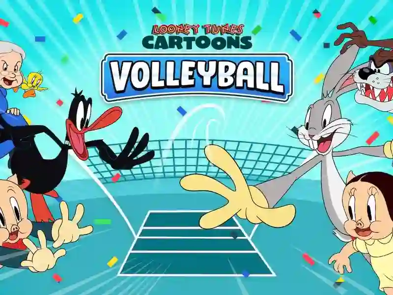 Looney Tunes Cartoons Volleyball — безплатна онлайн игра