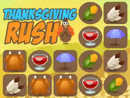 Thanksgiving Rush — безплатна онлайн игра