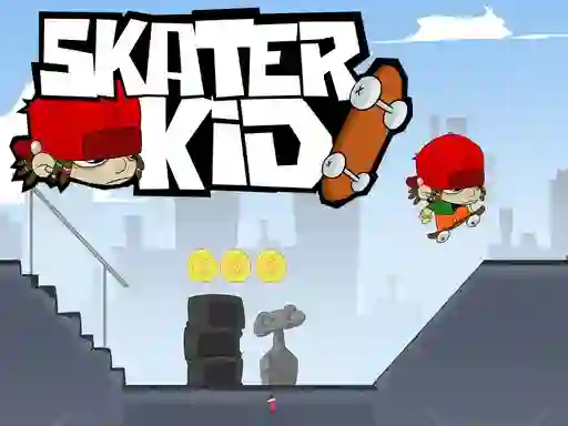 Skater kid — безплатна онлайн игра