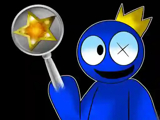 Rainbow Friends Find Stars — безплатна онлайн игра
