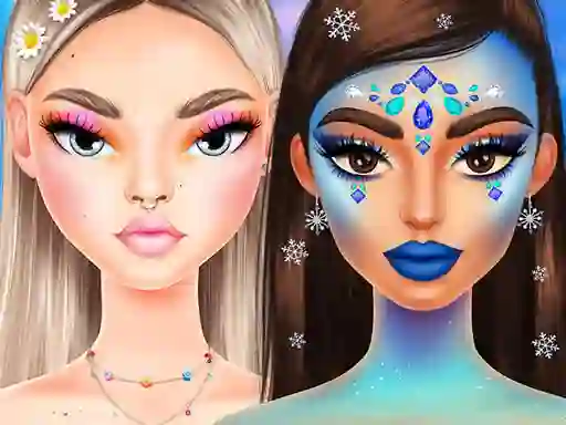 Mega Makeup Seasons Best — безплатна онлайн игра