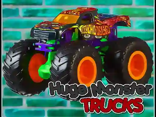Huge Monster Trucks — безплатна онлайн игра