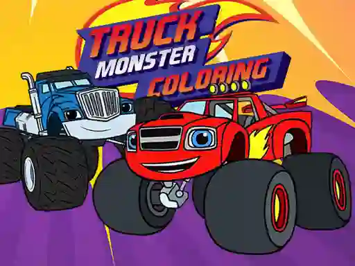 Truck Monster Coloring — безплатна онлайн игра
