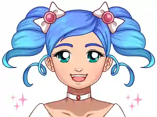 Kawaii Magical Girl Dress Up Game — безплатна онлайн игра