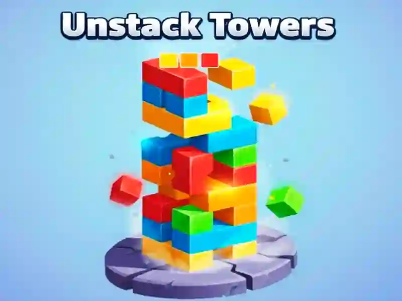 Unstack Towers — безплатна онлайн игра