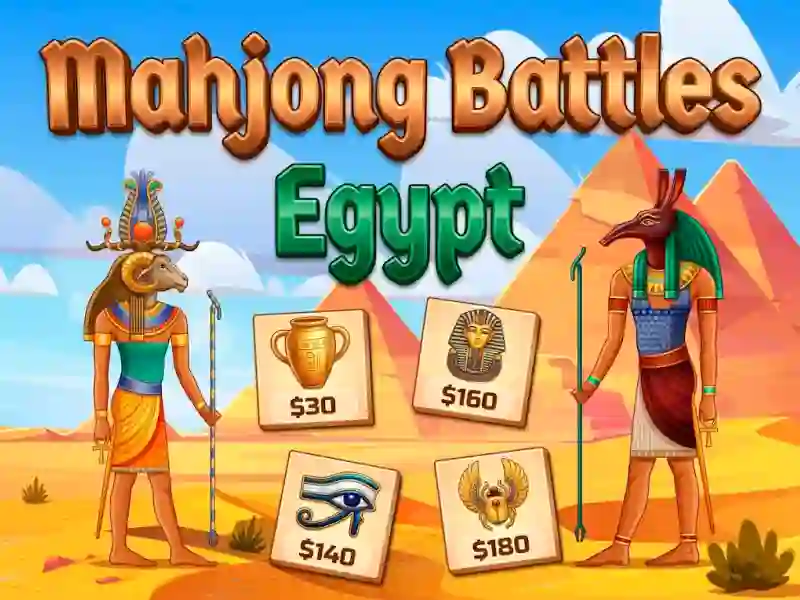Mahjong Battles Egypt — безплатна онлайн игра