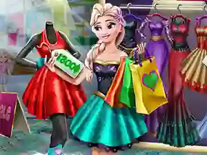 Ice Queen Realife Shopping — безплатна онлайн игра