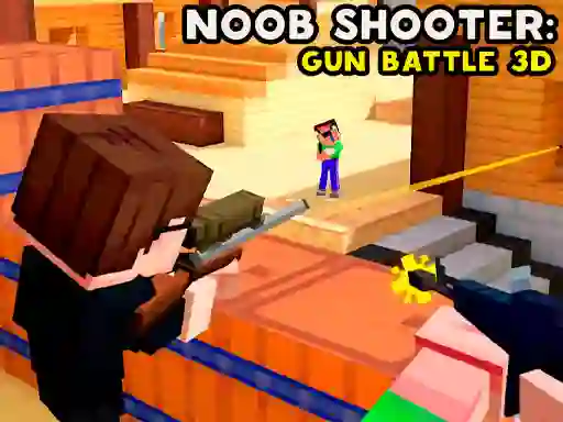 Noob Shooter: Gun Battle 3D — безплатна онлайн игра