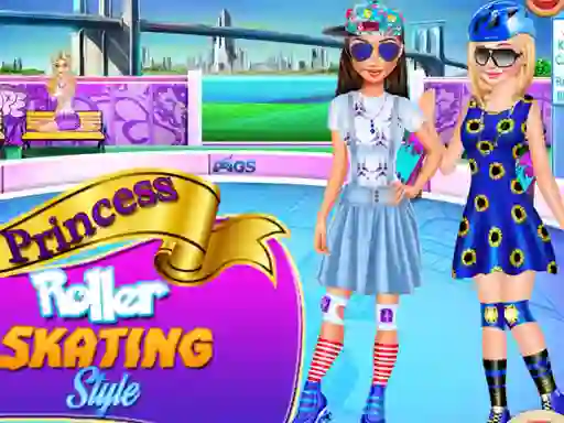 Princess Roller Skating Style — безплатна онлайн игра