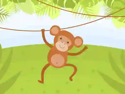 Funny Monkeys Coloring — безплатна онлайн игра