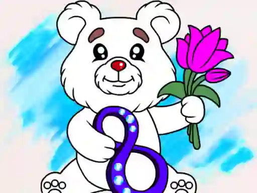 March Coloring Book — безплатна онлайн игра