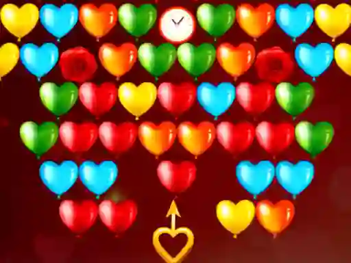 Bubble Shooter Valentines — безплатна онлайн игра