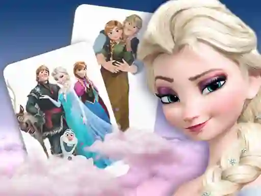 Frozen Memory Card Match — безплатна онлайн игра