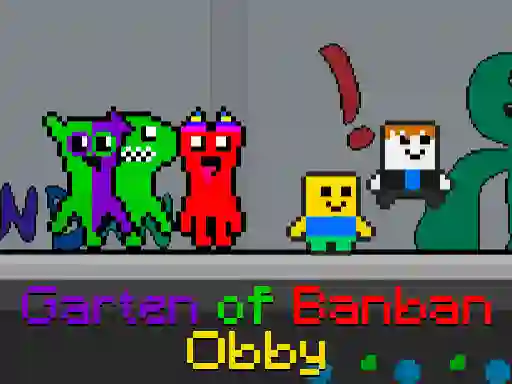 Garten of Banban Obby — безплатна онлайн игра